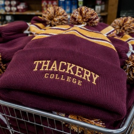 Customized beanies for colleges and student groups