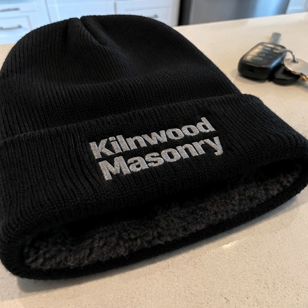 Personalized beanies — customer photo
